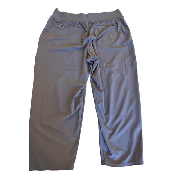 ATHLETA Brown Cropped Jogger Athleisure Workout Pant Women size 18 - Picture 2 of 7